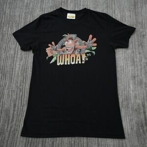 Crash Bandicoot Videogame T Shirt Black 37" Graphic Print Small